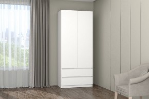 МС "Хилтон" Шкаф №3 900 (Белый текстурный) в Уфе - ufa.mebel24.online | фото