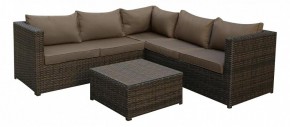 Набор уличный YR825A Brown/Beige в Уфе - ufa.mebel24.online | фото