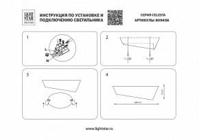 Накладной светильник Lightstar Celesta 809456 в Уфе - ufa.mebel24.online | фото 4