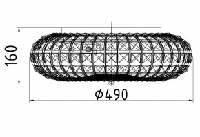 Накладной светильник Maytoni Broche DIA902-06-N в Уфе - ufa.mebel24.online | фото 3