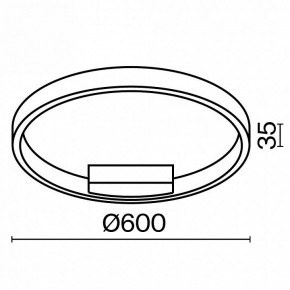 Накладной светильник Maytoni Rim MOD058CL-L35WK в Уфе - ufa.mebel24.online | фото 4