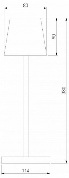 Настольная лампа декоративная Elektrostandard Mist a063928 в Уфе - ufa.mebel24.online | фото 3