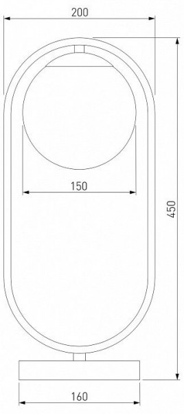 Настольная лампа декоративная Eurosvet Ringo 01138/1 золото в Уфе - ufa.mebel24.online | фото 3