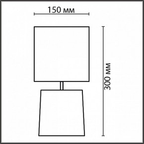 Настольная лампа декоративная Lumion Tanita 8158/1Т в Уфе - ufa.mebel24.online | фото 4