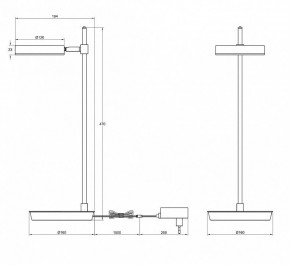 Настольная лампа декоративная Maytoni Fad MOD070TL-L8W3K в Уфе - ufa.mebel24.online | фото 3
