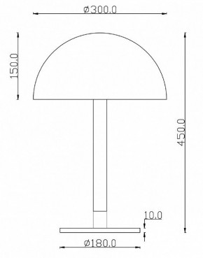 Настольная лампа декоративная Maytoni Ray Z012TL-L8B3K в Уфе - ufa.mebel24.online | фото 4