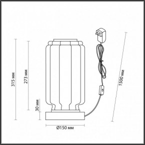Настольная лампа декоративная Odeon Light Jam 5408/10TL в Уфе - ufa.mebel24.online | фото 4