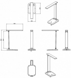 Настольная лампа офисная Arte Lamp London A5124LT-1BK в Уфе - ufa.mebel24.online | фото 2