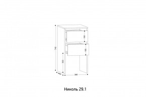 НИКОЛЬ 25 Шкаф 5-ти створчатый в Уфе - ufa.mebel24.online | фото 7