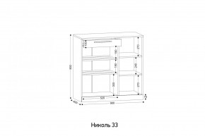 НИКОЛЬ 33 Тумба для обуви в Уфе - ufa.mebel24.online | фото 2