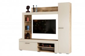 НИКОЛЬ Гостиная (Дуб крафт серый/софт айвори) в Уфе - ufa.mebel24.online | фото