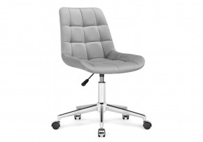 Офисное кресло Честер светло-серый / хром в Уфе - ufa.mebel24.online | фото