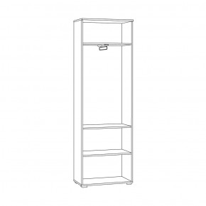 ОКТАВА Прихожая (модульная) белый в Уфе - ufa.mebel24.online | фото 3