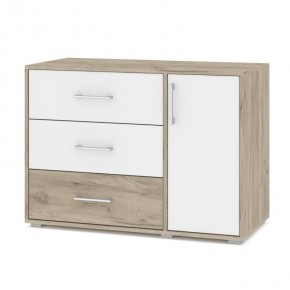 ОЛИВИЯ О63 Комод (дуб серый/белый) в Уфе - ufa.mebel24.online | фото