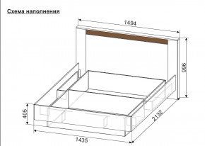 ОРЛАНДО Спальный гарнитур (модульный) в Уфе - ufa.mebel24.online | фото 7