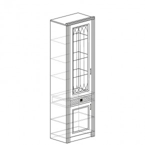 ОРЛЕАН Гостиная (модульная) ясень темный в Уфе - ufa.mebel24.online | фото 7