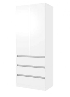 ПАРУС Шкаф 2-х ств. 800 (белый) в Уфе - ufa.mebel24.online | фото