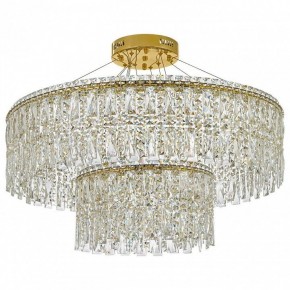 Подвесная люстра Arti Lampadari Ovindoli Gold Ovindoli L 1.5.80+40.100 G в Уфе - ufa.mebel24.online | фото 2