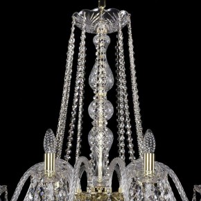 Подвесная люстра Bohemia Ivele Crystal 1402 1402/10/360/G в Уфе - ufa.mebel24.online | фото 4