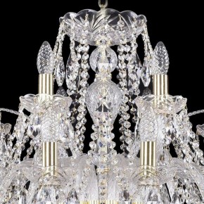 Подвесная люстра Bohemia Ivele Crystal 1411 1411/16+8/360/G в Уфе - ufa.mebel24.online | фото 4