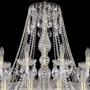 Подвесная люстра Bohemia Ivele Crystal 1411 1411/24+12/460/G в Уфе - ufa.mebel24.online | фото 4