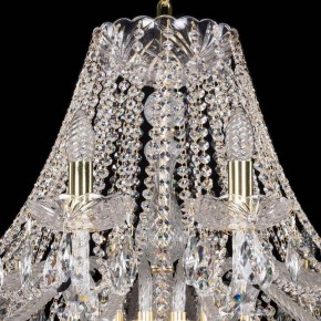 Подвесная люстра Bohemia Ivele Crystal 1413 1413/18/400/G в Уфе - ufa.mebel24.online | фото 4