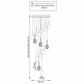 Подвесная люстра Lightstar Acrile 738131 в Уфе - ufa.mebel24.online | фото 7