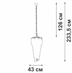 Подвесная люстра Vitaluce V5311 V5311-0/13 в Уфе - ufa.mebel24.online | фото 2