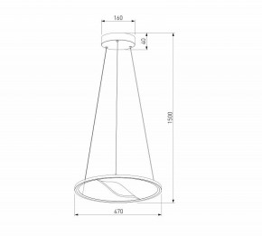 Подвесной светильник Eurosvet Occhio 40026/1 LED серый в Уфе - ufa.mebel24.online | фото 5