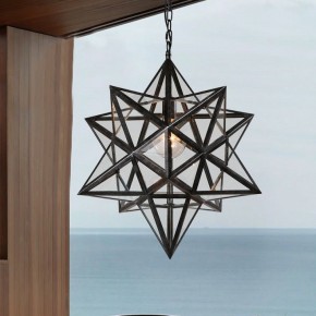 Подвесной светильник Imperiumloft Black Star Clear Glass 101314-26 в Уфе - ufa.mebel24.online | фото