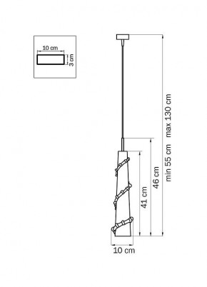 Подвесной светильник Lightstar Petalo 804310 в Уфе - ufa.mebel24.online | фото 4