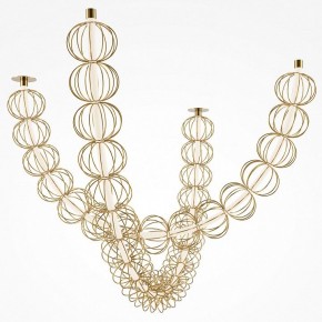 Подвесной светильник Maytoni Golden Cage MOD216PL-L42G3K в Уфе - ufa.mebel24.online | фото 2