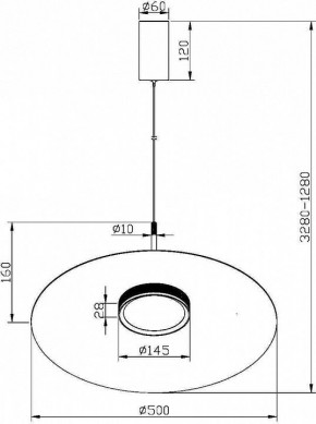 Подвесной светильник Maytoni Halo MOD041PL-L15W3K1 в Уфе - ufa.mebel24.online | фото 4