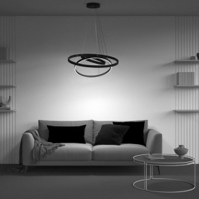 Подвесной светильник Maytoni Halo MOD058PL-L100BK в Уфе - ufa.mebel24.online | фото 5