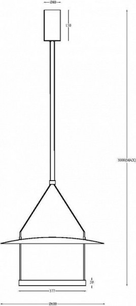 Подвесной светильник Maytoni Halo MOD280PL-L30B3K в Уфе - ufa.mebel24.online | фото 4