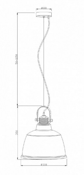 Подвесной светильник Maytoni Irving T163PL-01C в Уфе - ufa.mebel24.online | фото 5