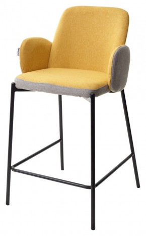Полубарный стул NYX (H=65cm) VF106 желтый / VF120 серый М-City в Уфе - ufa.mebel24.online | фото 1