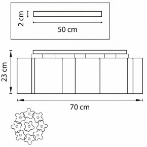 Потолочная люстра Lightstar Nubi 802093 в Уфе - ufa.mebel24.online | фото 2