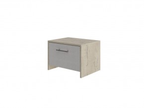 PROxSON Тумба Varna (ЛДСП+ткань Бунратти/Savana Milk (молочный)) 51x40 в Уфе - ufa.mebel24.online | фото