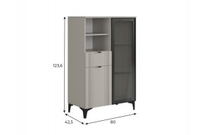 РИЧ Комод 2 со стеклом в Уфе - ufa.mebel24.online | фото 2