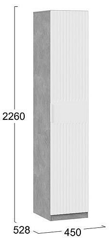 Шкаф для белья Хилтон в Уфе - ufa.mebel24.online | фото 4