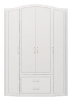Шкаф для одежды 4-х дв.с ящиками Виктория 2  с зеркалами в Уфе - ufa.mebel24.online | фото 1