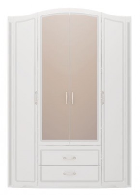 Шкаф для одежды 4-х дв.с ящиками Виктория 2  с зеркалами в Уфе - ufa.mebel24.online | фото 2