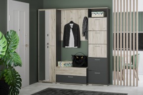 Шкаф для одежды НМ 013.40 "Санти" (Антрацит/Крафт Серый) в Уфе - ufa.mebel24.online | фото 3