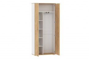 Шкаф для одежды НМ 040.42 "Санти" (Белый/Крафт Золотой) в Уфе - ufa.mebel24.online | фото 2