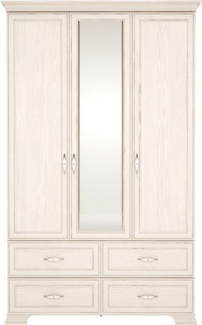Шкаф для одежды с зеркалом 3-х дв Венеция 1 бодега в Уфе - ufa.mebel24.online | фото 1