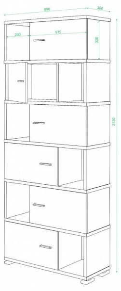 Шкаф комбинированный Домино СБ-30/6 в Уфе - ufa.mebel24.online | фото 2