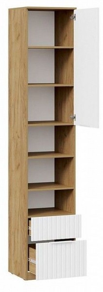 Шкаф комбинированный Хилтон Исп. 2 в Уфе - ufa.mebel24.online | фото 2