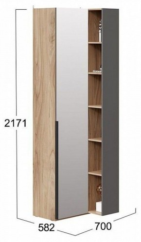 Шкаф комбинированный Порто СМ-393.21.025 в Уфе - ufa.mebel24.online | фото 2