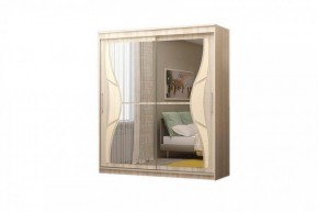 Шкаф-купе Бабочка 2.0 серия Альянс (дуб сонома) в Уфе - ufa.mebel24.online | фото
